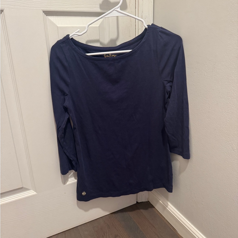 Lilly Pulitzer Deep Blue Women's Blouse
